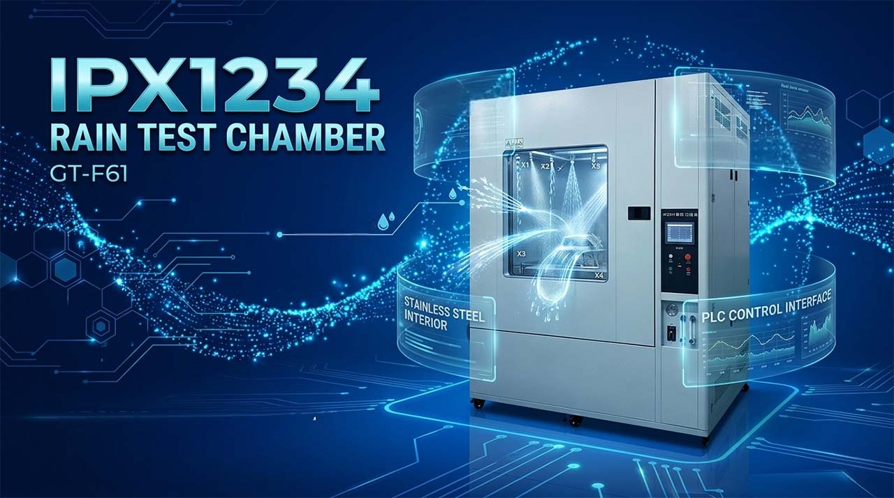 IPX1234 Rain Test Chamber GT-F61