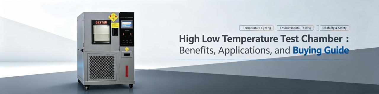 High Low Temperature Test Chamber High Low Temperature Test Chamber